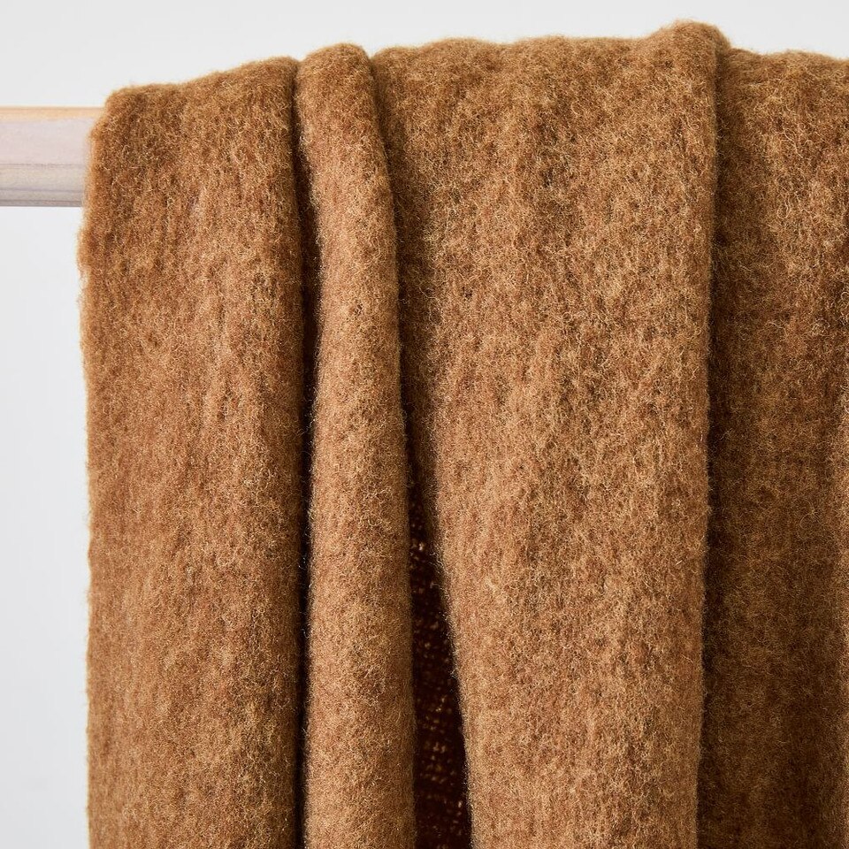 Faux Mohair Throw West Elm UK